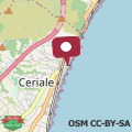 Map New Luxury Apartment in Ceriale with sea view