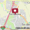 Map Next to Tor Vergata University 2