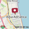 Mappa Gorgeous Apartment In Alba Adriatica With Wifi