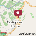 Mappa Nice Apartment In Castiglione Dorcia With Sauna