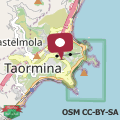 Map Nice Apartment in Taormina