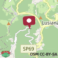 Map Nice Home In Lusiana With Wifi