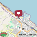 Mapa Nido al Lido di Fano-350m from the sea W/ Parking!