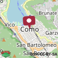 Mappa Nido con Vista Duomo di Como