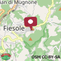 Map Nido d'amore Fiesole