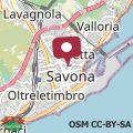 Map Noliday Savona Center Art Deco Apartment