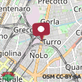 Mappa Nolo Casa Trilocale stazione Centrale