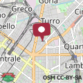 Karte Nolo-Loreto Suite 7 minutes from the Duomo Wifi AC