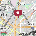 Mapa NOLO URBAN LOFT Milan-Metro M1 Pasteur