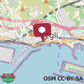 Mappa Notte Stellata su Genova