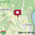 Mapa Novecamere Resort Sirolo