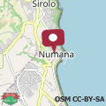 Mappa Numana, appartamento con garage vicino al mare - N060