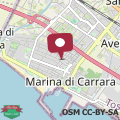 Mapa Nuova Casa Marina di Carrara