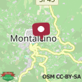 Map Nuovissimo Loft panoramico con giardino a Montalcino
