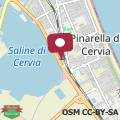 Mapa Nuovo Appartamento a Cervia vicino al Mare 4 Ospiti