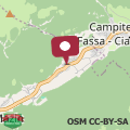 Mapa Nuovo e comodo in Val di Fassa