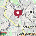 Mapa Nuovo elegante trilocale tra Duomo e Darsena