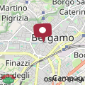 Mappa Oasi in centro Bergamo - terrazza privata