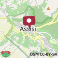 Map Ogni finestra è un quadro - appartamento ad Assisi