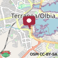 Map Mediterranean - Style Villa in Olbia - 5 Bedrooms, Pool, Garden