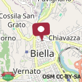 Map Old Town Top Apartment Biella Centro