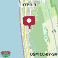 Karte Oleandro Apartment by the sea in Tirrenia