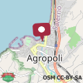 Mapa Oltremare rooms Agropoli