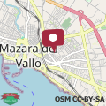 Map Cozy apartment in Mazara del Vallo 35 m² with balcony