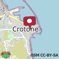 Map Comfy house in Crotone, fenced garden