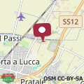 Map Charming Villa in Pisa with terrace and shared pool.