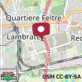 Mapa Open Space Lambrate San Raffaele