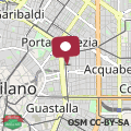 Mapa (Orange Luxe Apartment Duomo)+Parking 1 minuto Metro M4