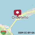 Map Orbetello centro - Tramonto di Ponente casa indipendente