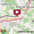 Mapa Orizzonte 5 terre, stazione Vezzano Ligure