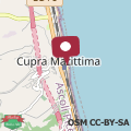 Mappa Orizzonte Cupra - Luminoso Appartamento Vista Mare