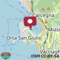 Mapa Orta cottage sulla riva del lago