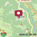 Map Ospitalità Diffusa Laste Dolomites Cèsa del Bèrba Jaco