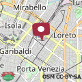 Map Ostello Bello Milano Centrale