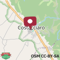 Mapa Ostello del Parco di Monte Cucco