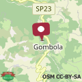 Map Ostello Podesteria di Gombola - arte e territorio