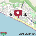 Map Ostia Bed and Beach