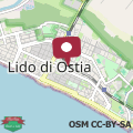 Map Ostia Lido Central Rooms