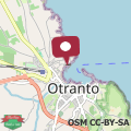 Map Otranto in riva al mare