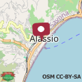 Mappa Otto - Bilocale ad Alassio