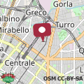 Map OxArt Suite Milano – Design a due passi da Loreto