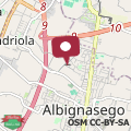 Map Padova Albignasego Apartment con terrazzo x7!