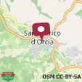 Mapa Palazzetto del Pittore in San Quirico d'Orcia
