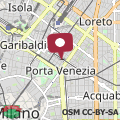 Mappa MilanRentals - Palazzi Apartment