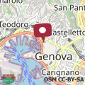 Map Palazzo Cambiaso Albergo Etico Genova