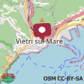 Map Palazzo Carrano Vietri sul Mare